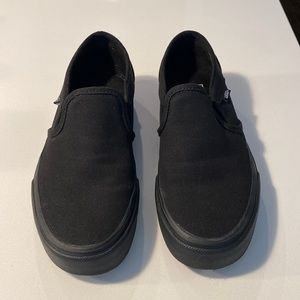 Vans Comfycush Slip On Shoe - Black